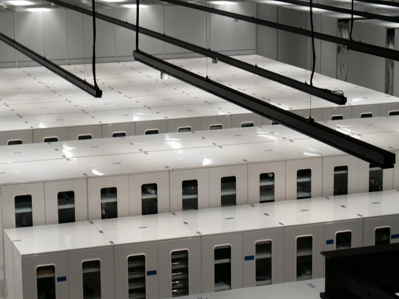 Sala server di un data center